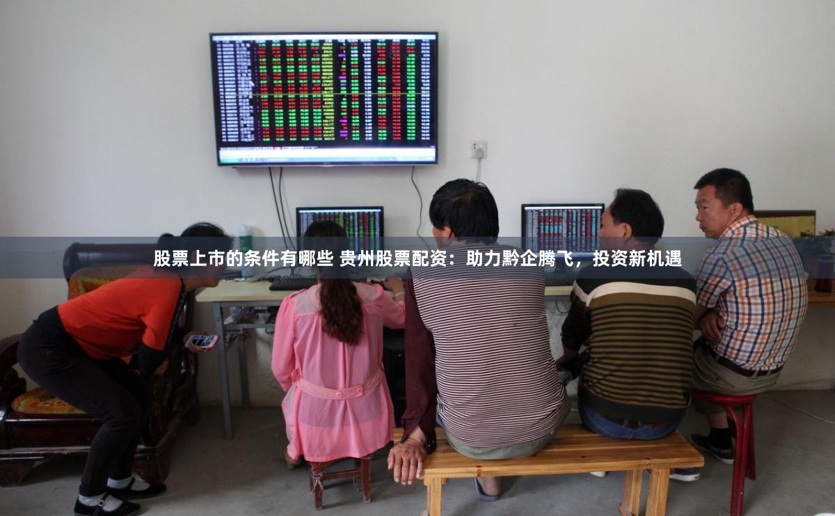股票上市的条件有哪些 贵州股票配资：助力黔企腾飞，投资新机遇