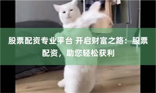 股票配资专业平台 开启财富之路：股票配资，助您轻松获利